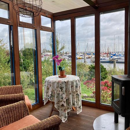 4Pers House Christine W Sauna, Winter Garden & Fishing Pier Anjum Bagian luar foto