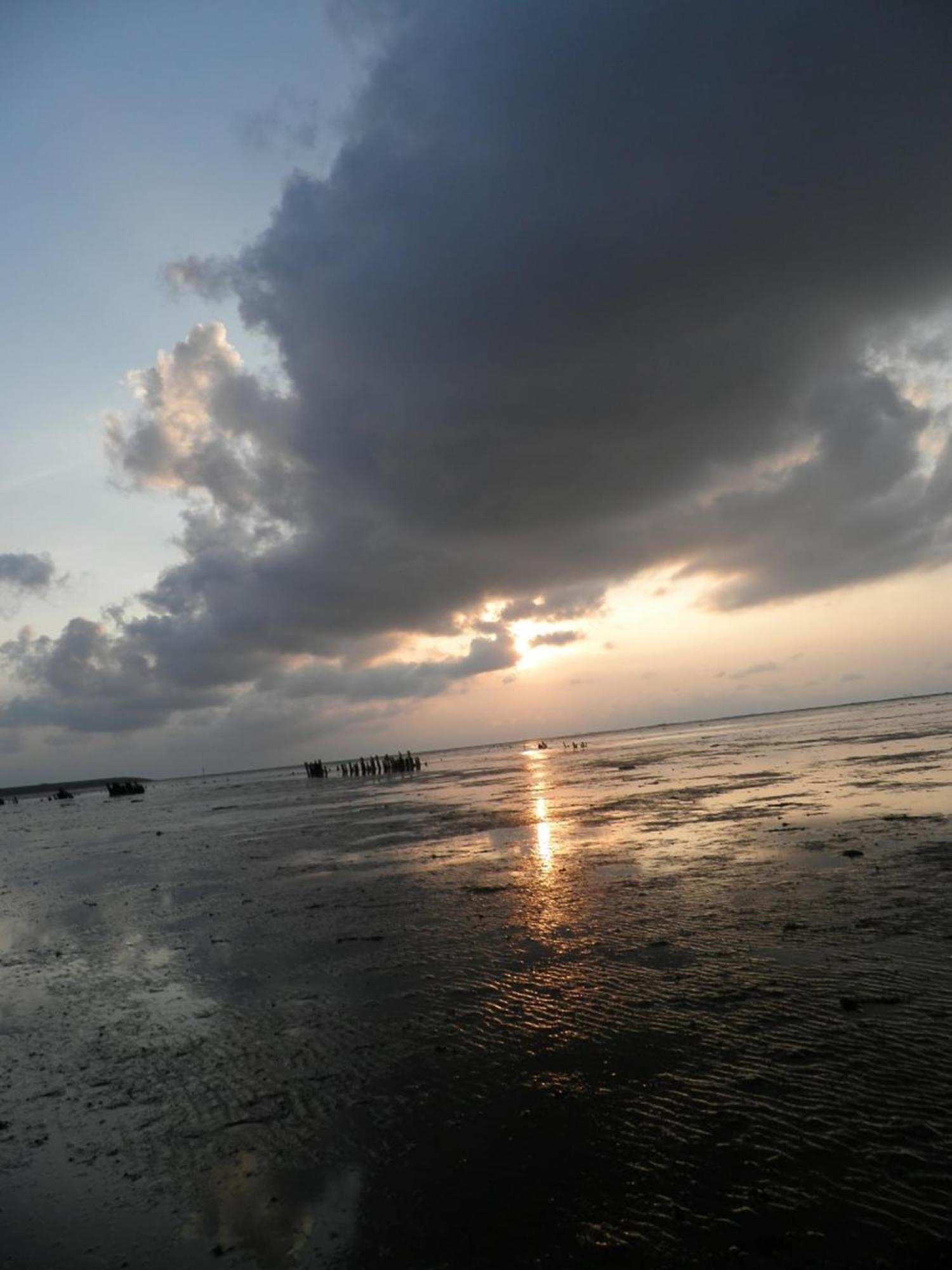 4Pers House Christine W Sauna, Winter Garden & Fishing Pier Anjum Bagian luar foto